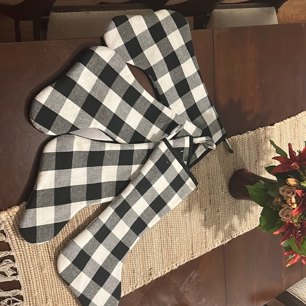 2 left of the black and white stocking for sale!!!